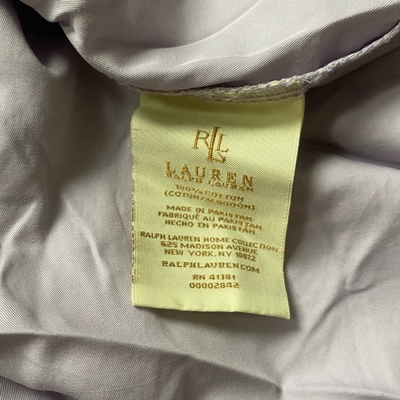 RALPH LAUREN Huntley Purple Sateen Pair of King Pillowcases - Picture 3 of 8